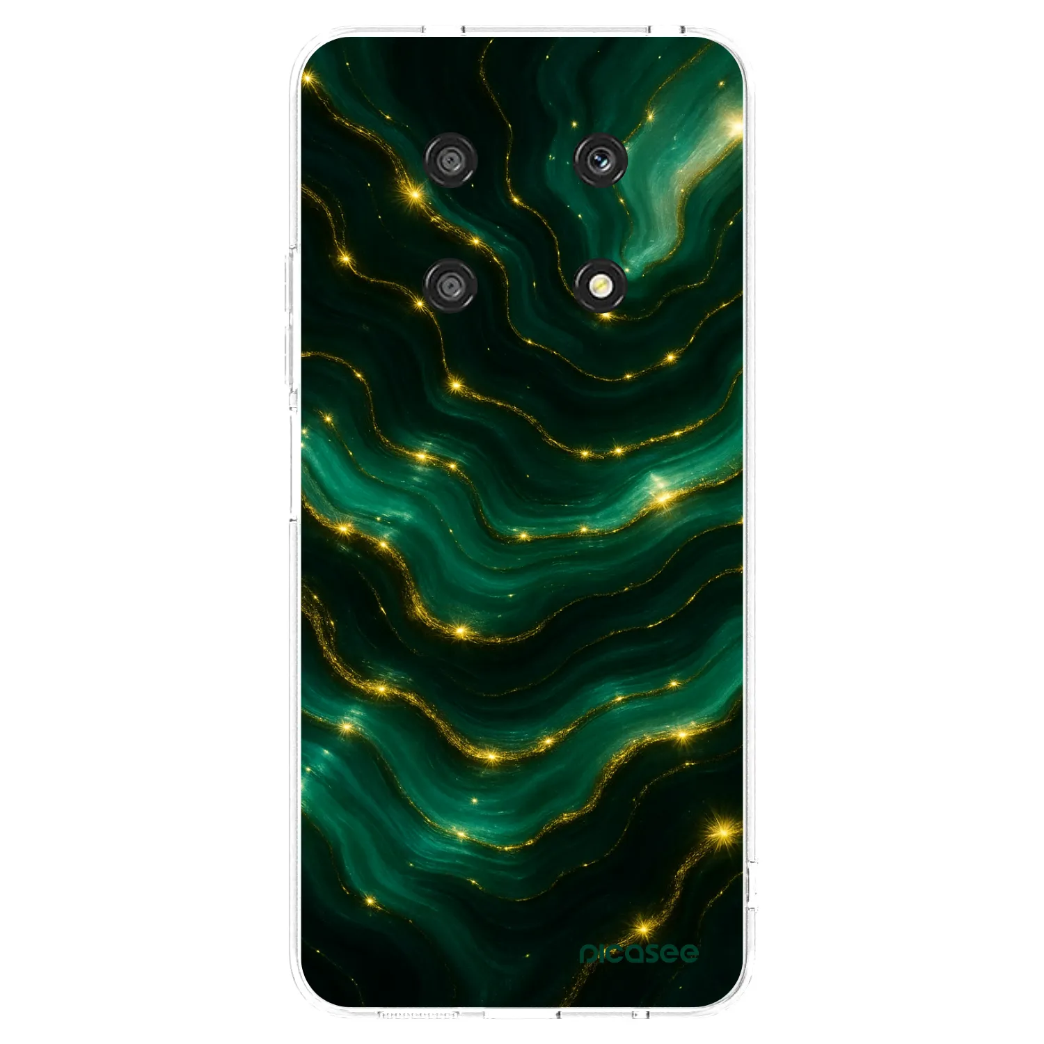 Picasee Honor Magic4 Lite 5G Hülle - Transparentes Silikon - Emerald
