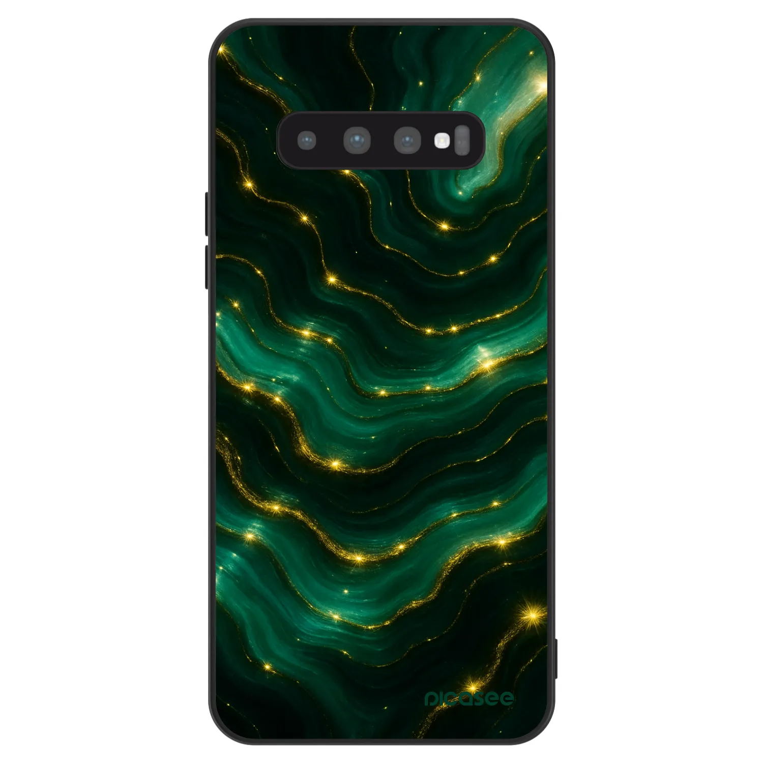 Picasee ULTIMATE CASE für Samsung Galaxy S10 Plus G975 - Emerald