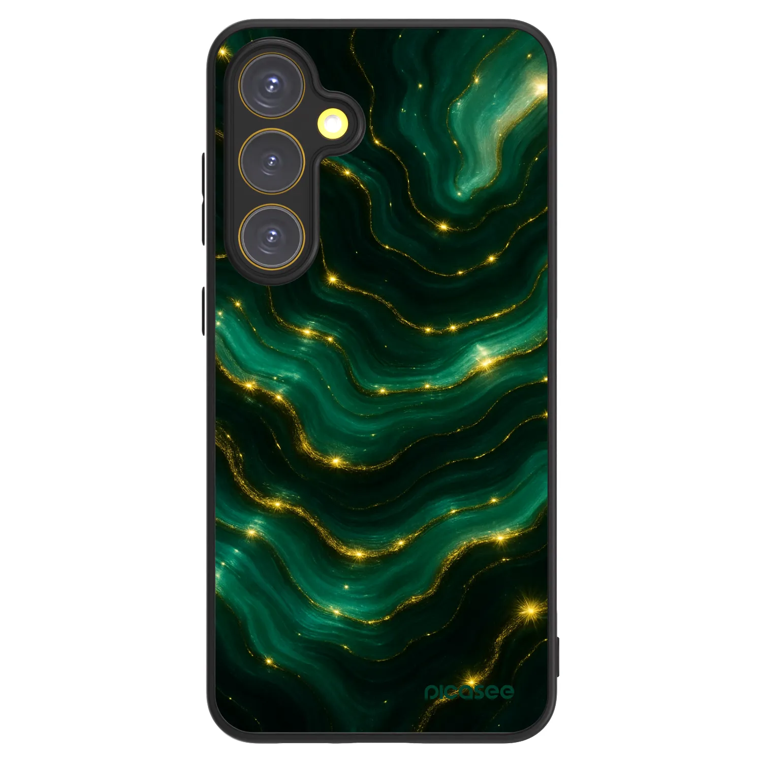 Picasee ULTIMATE CASE PowerShare für Samsung Galaxy S24 FE S721B - Emerald
