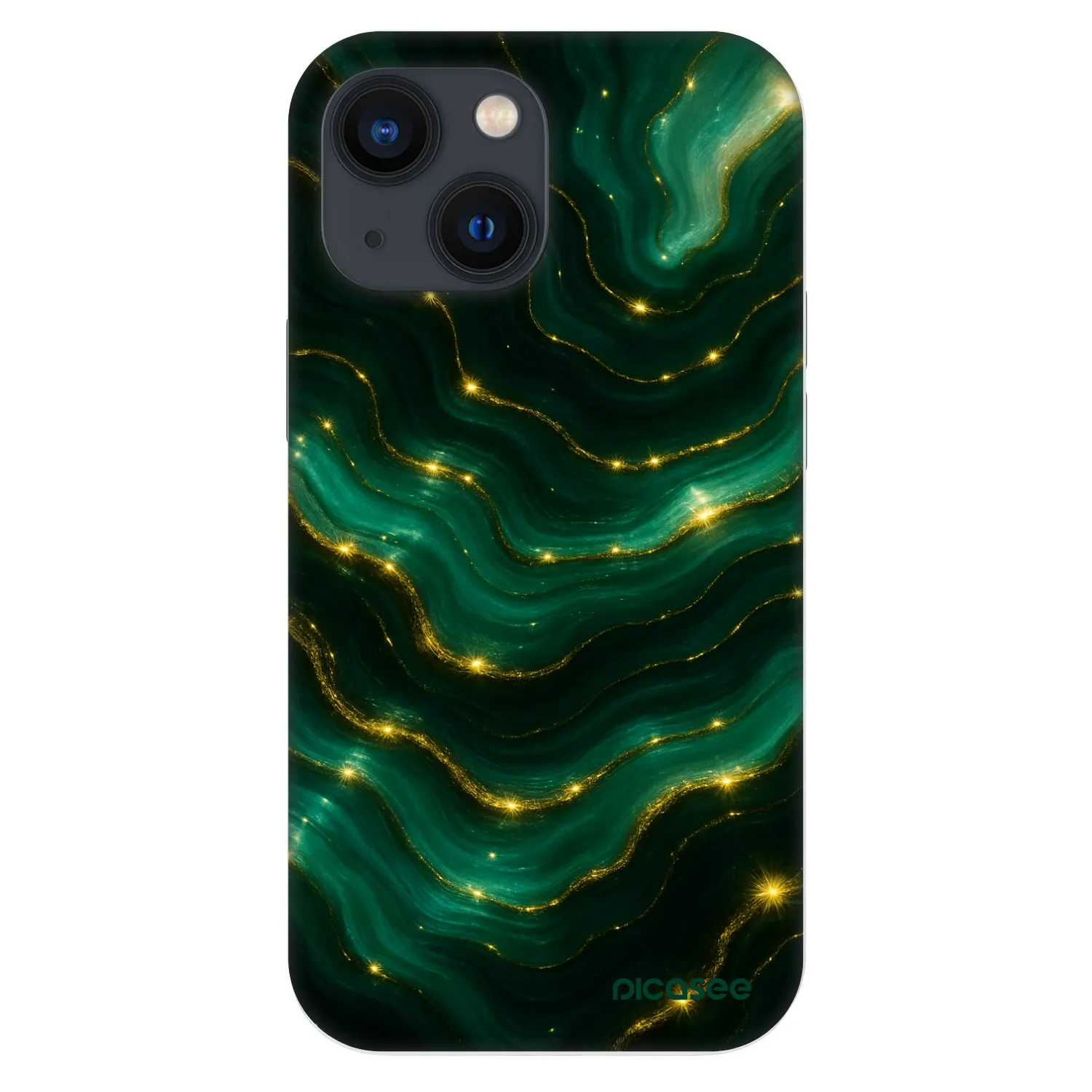 Picasee Fashion Case für Apple iPhone 13 mini - Emerald