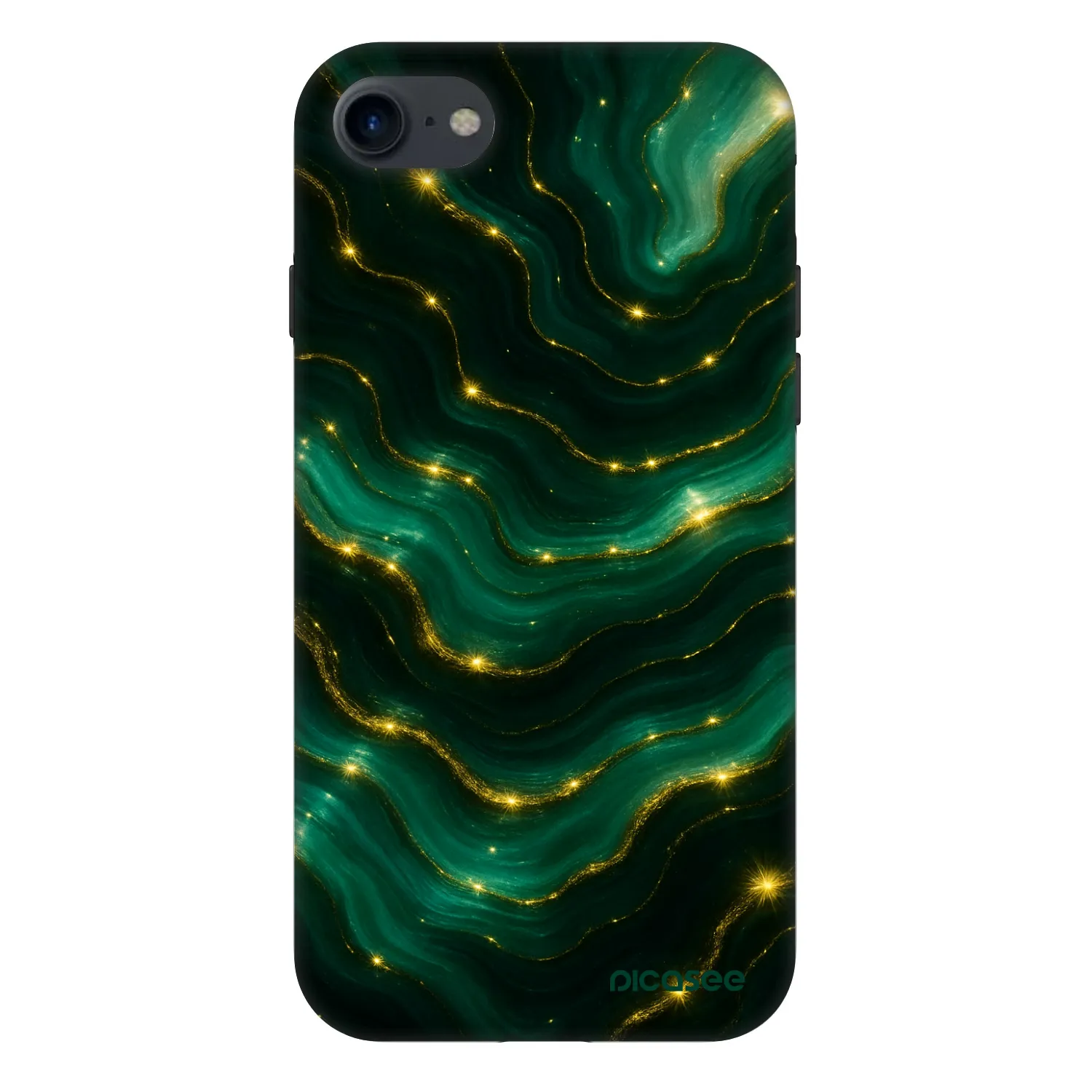 Picasee Fashion Case für Apple iPhone SE 2022 - Emerald