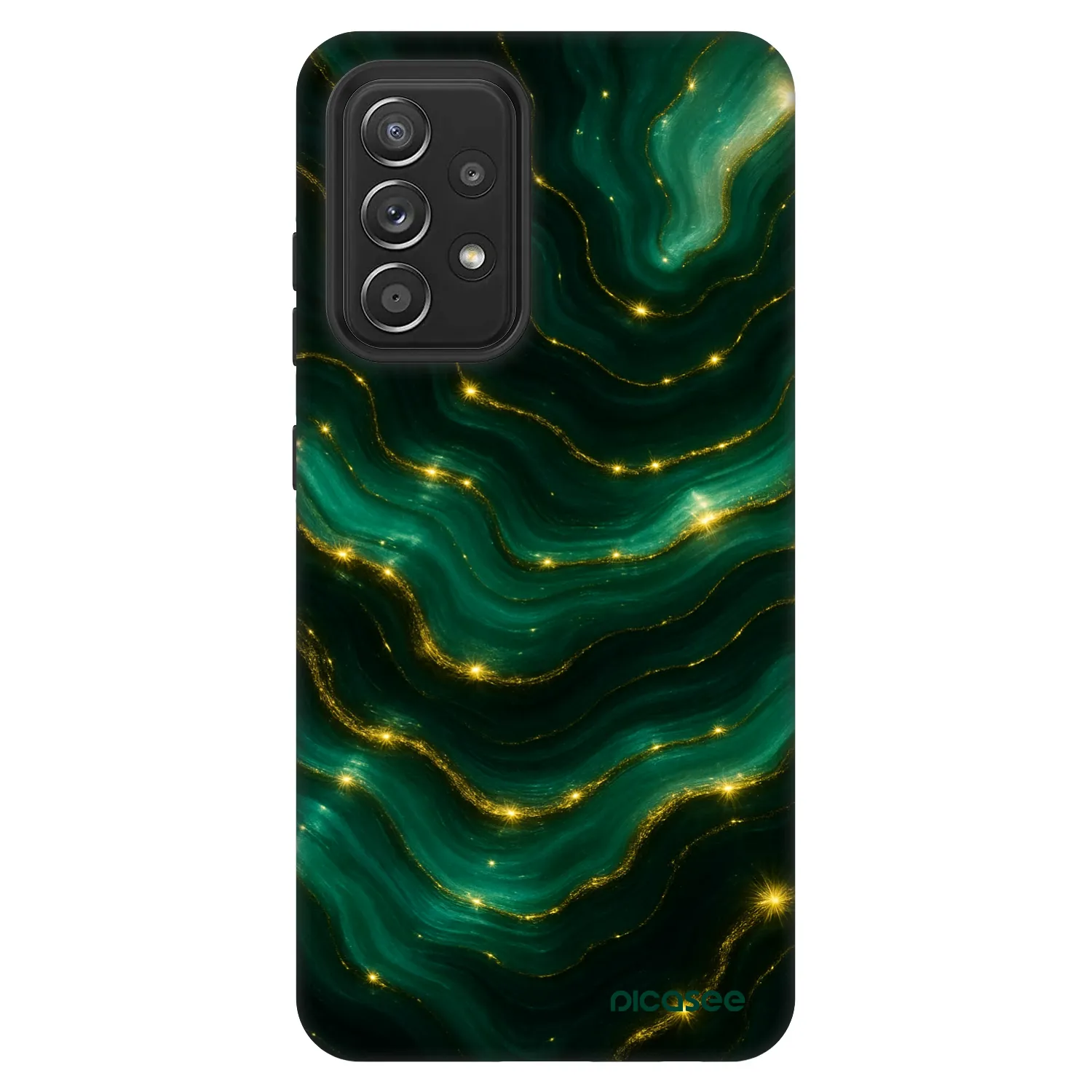 Picasee Fashion Case für Samsung Galaxy A52 5G A525F - Emerald