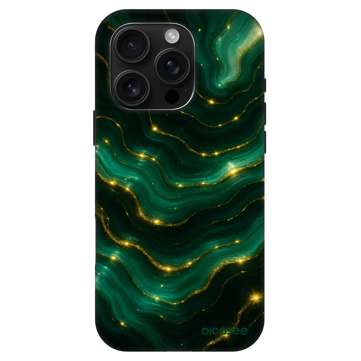 Picasee Fashion Case MagSafe für Apple iPhone 16 Pro - Emerald