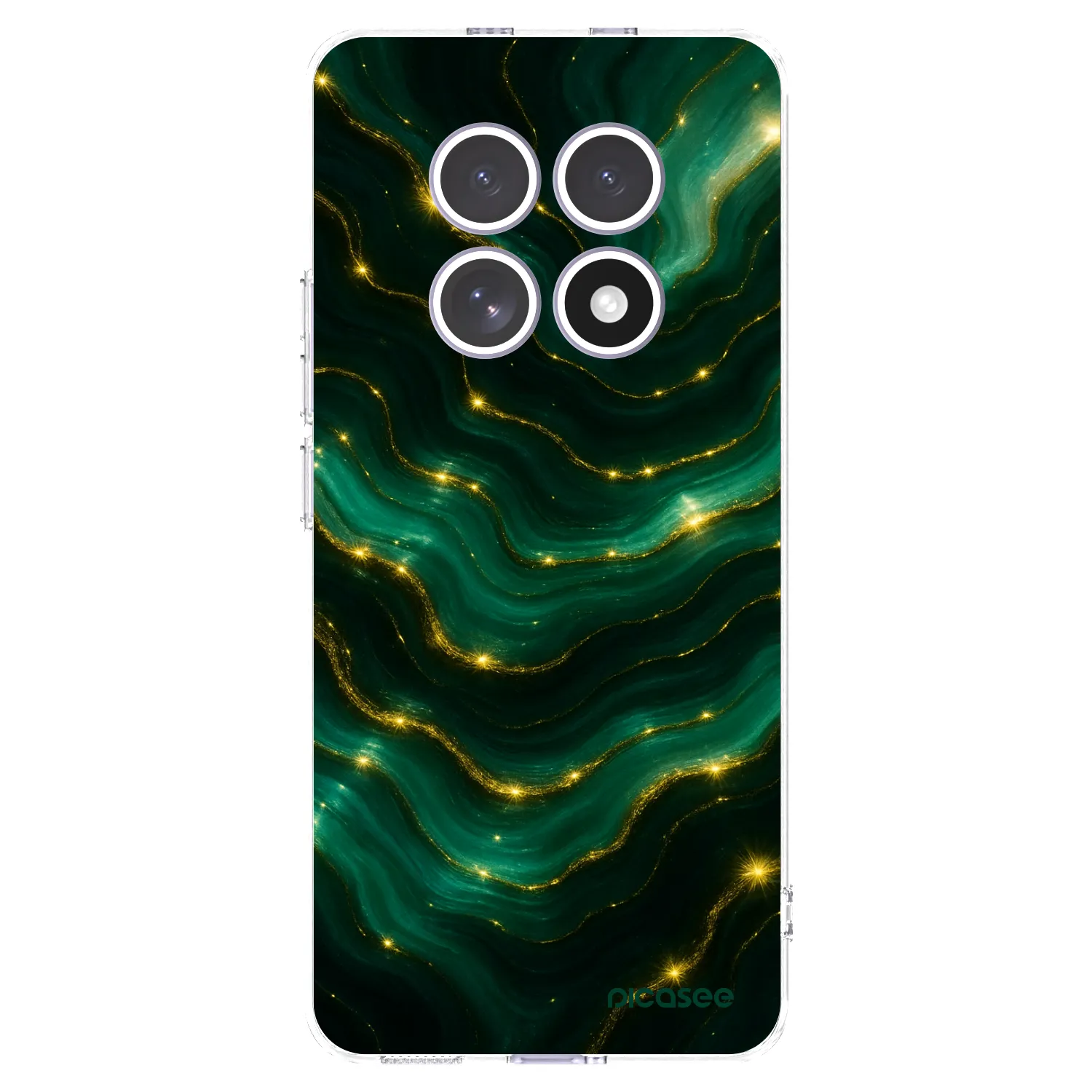 Picasee Xiaomi Redmi Note 15 Hülle - Transparentes Silikon - Emerald