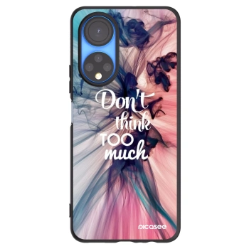 Picasee Honor X7 Hülle - Schwarzes Silikon - Don't think TOO much