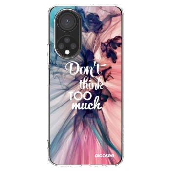Picasee Honor X7 Hülle - Transparentes Silikon - Don't think TOO much
