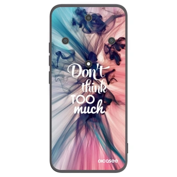 Picasee Honor Magic5 Lite 5G Hülle - Schwarzes Silikon - Don't think TOO much