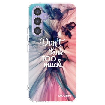 Picasee Samsung Galaxy A54 5G A546B Hülle - Transparentes Silikon - Don't think TOO much
