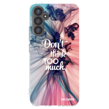 Picasee Samsung Galaxy A34 5G A346B Hülle - Transparentes Silikon - Don't think TOO much