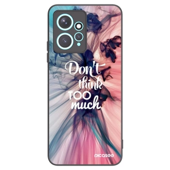 Picasee Xiaomi Redmi Note 12 4G Hülle - Schwarzes Silikon - Don't think TOO much