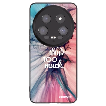 Picasee Xiaomi 14 Ultra Hülle - Schwarzes Silikon - Don't think TOO much