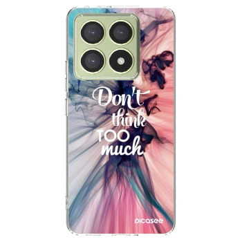 Picasee Xiaomi 14T Hülle - Transparentes Silikon - Don't think TOO much