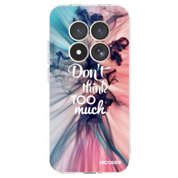 Picasee Xiaomi Redmi Note 15 Pro 4G Hülle - Transparentes Silikon - Don't think TOO much