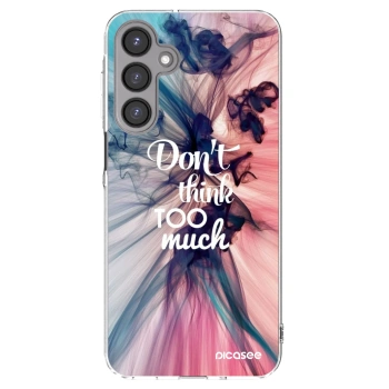 Picasee Samsung Galaxy A16 4G Hülle - Transparentes Silikon - Don't think TOO much