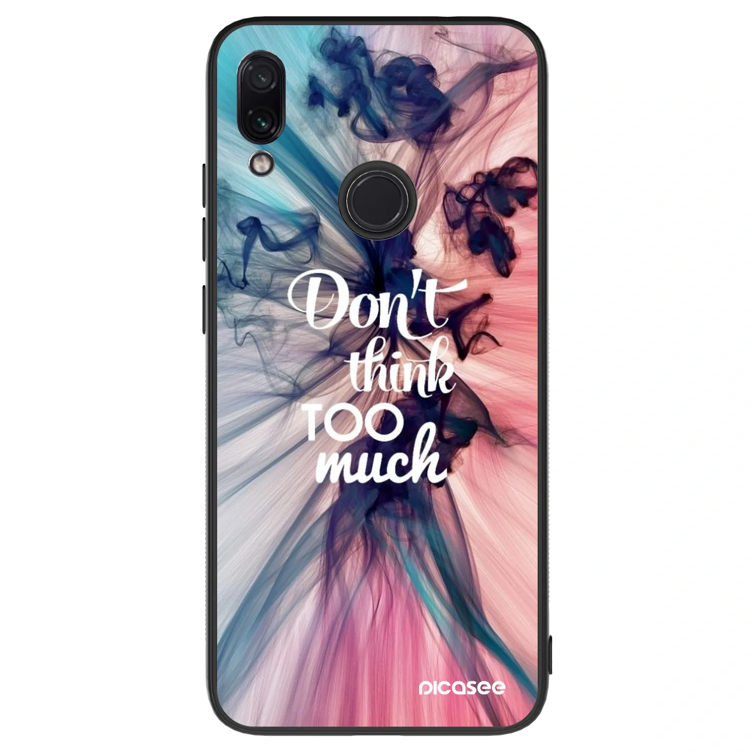 Picasee ULTIMATE CASE für Xiaomi Redmi Note 7 - Don't think TOO much