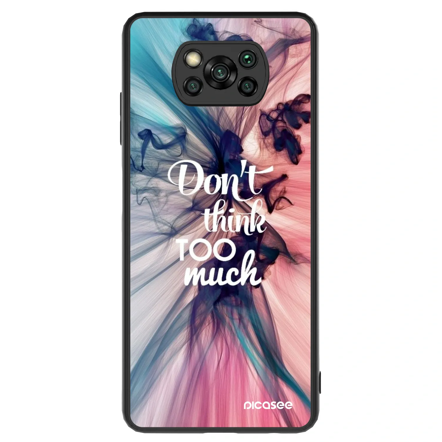 Picasee ULTIMATE CASE für Xiaomi Poco X3 - Don't think TOO much