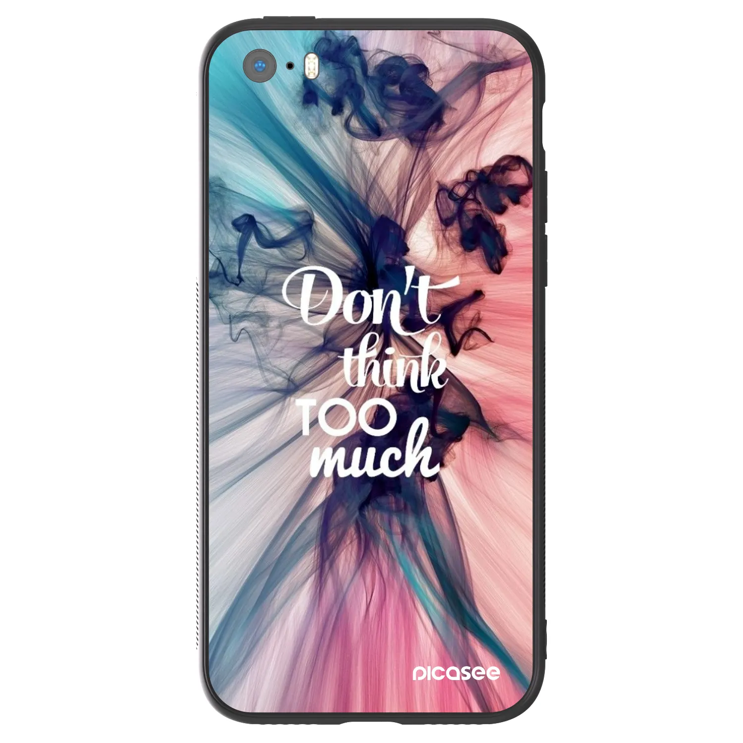 Picasee ULTIMATE CASE für Apple iPhone 5/5S/SE - Don't think TOO much