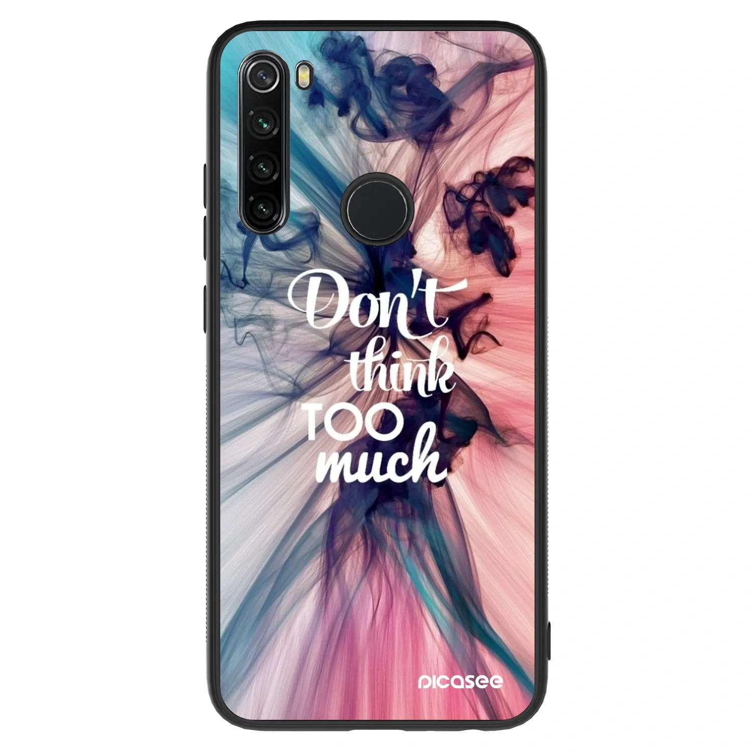 Picasee ULTIMATE CASE für Xiaomi Redmi Note 8 - Don't think TOO much