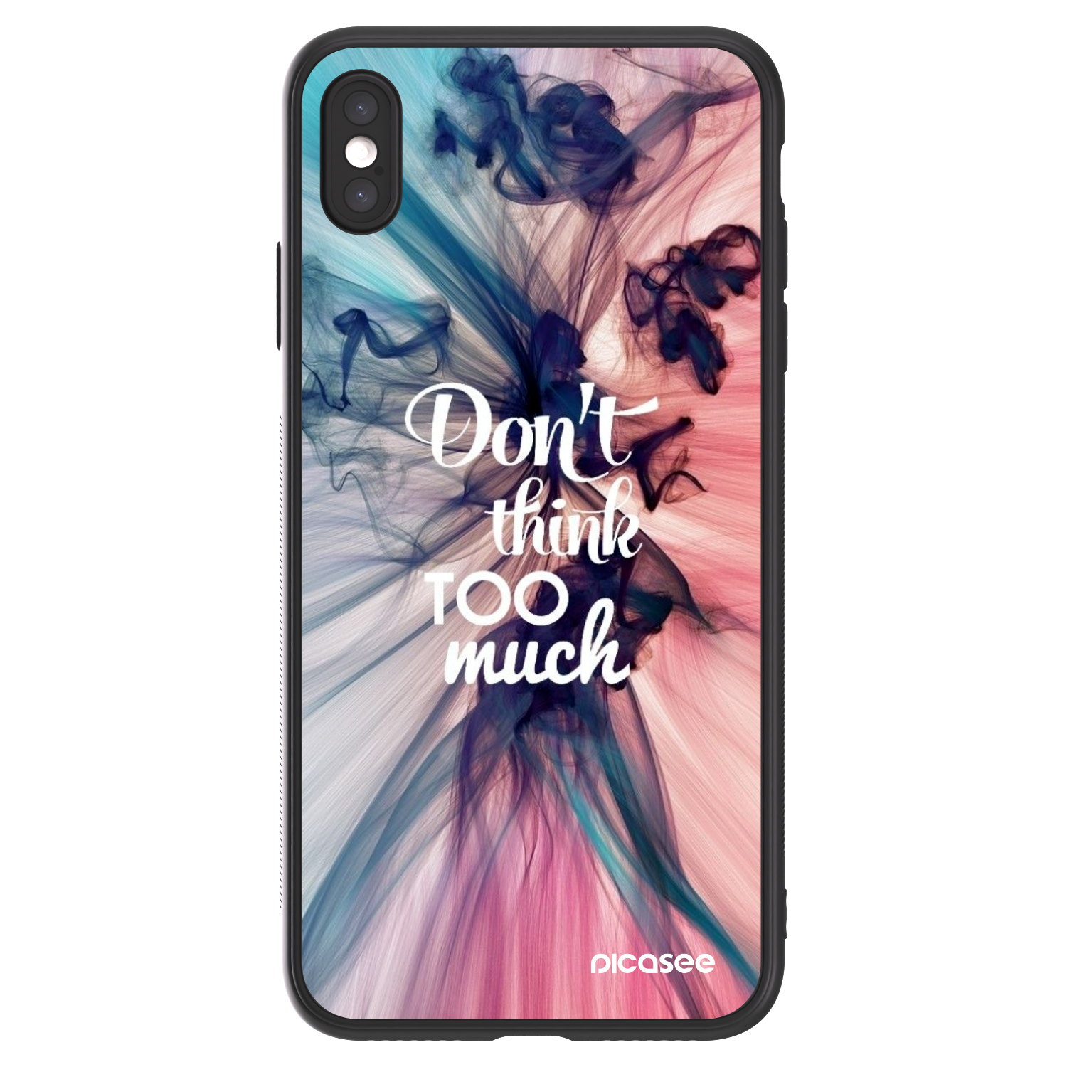 Picasee ULTIMATE CASE für Apple iPhone XS Max - Don't think TOO much