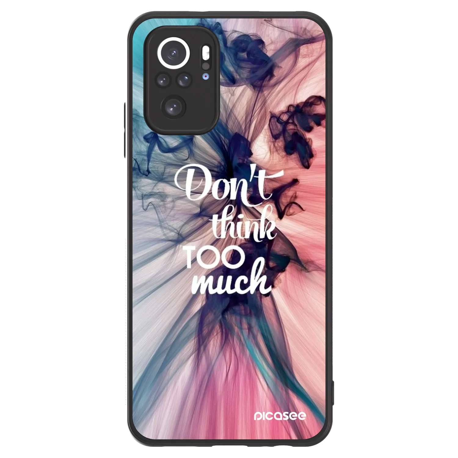 Picasee ULTIMATE CASE für Xiaomi Redmi Note 10S - Don't think TOO much