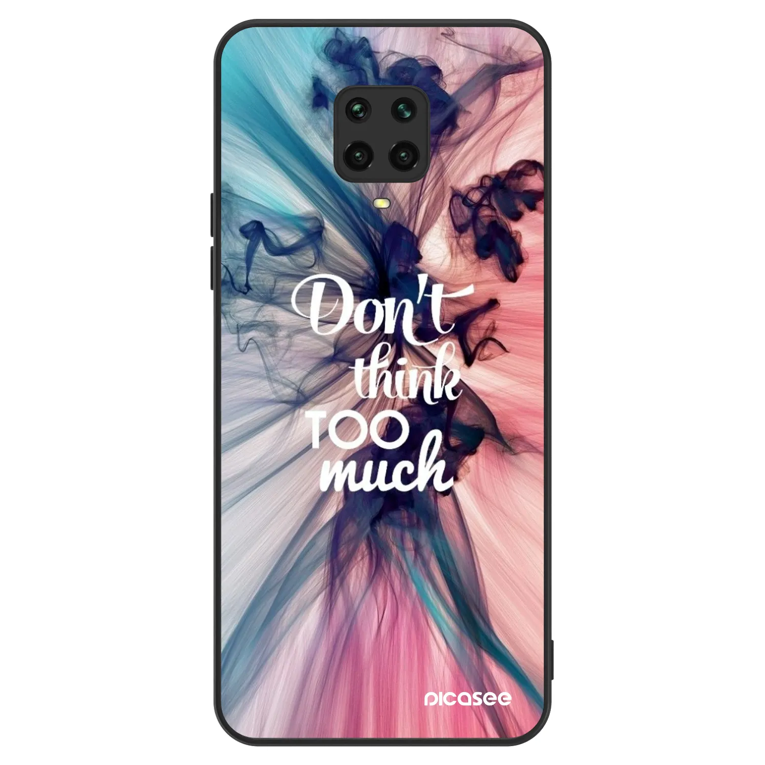 Picasee ULTIMATE CASE für Xiaomi Redmi Note 9S - Don't think TOO much
