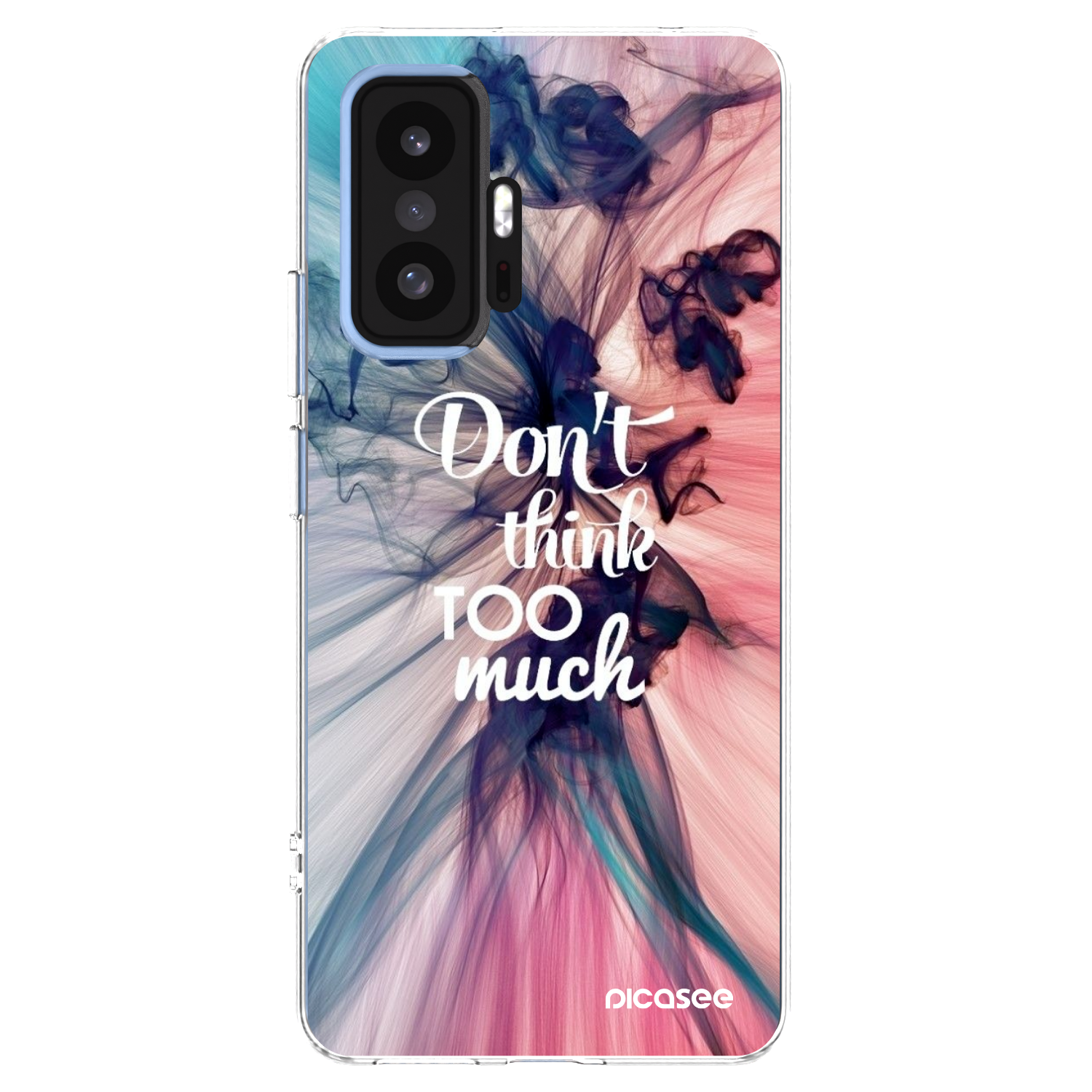 Picasee Xiaomi 11T Hülle - Transparentes Silikon - Don't think TOO much