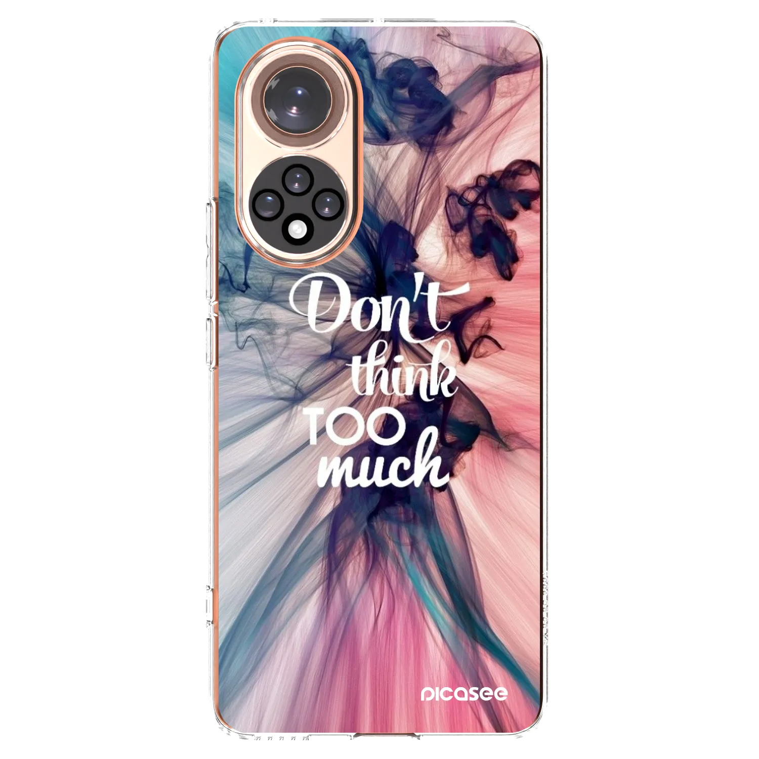 Picasee Honor 50 5G Hülle - Transparentes Silikon - Don't think TOO much