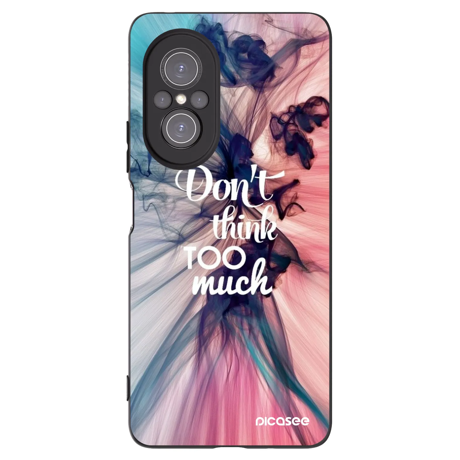 Picasee Huawei Nova 9 SE Hülle - Schwarzes Silikon - Don't think TOO much