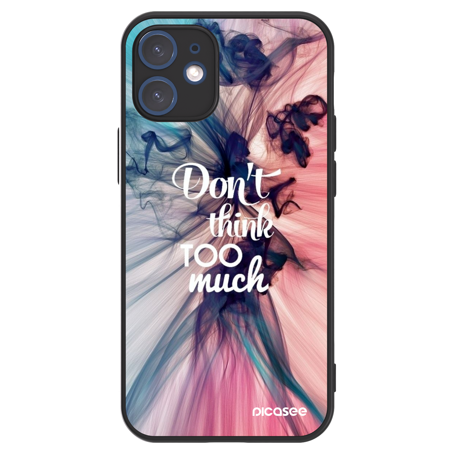 Picasee ULTIMATE CASE MagSafe für Apple iPhone 12 mini - Don't think TOO much