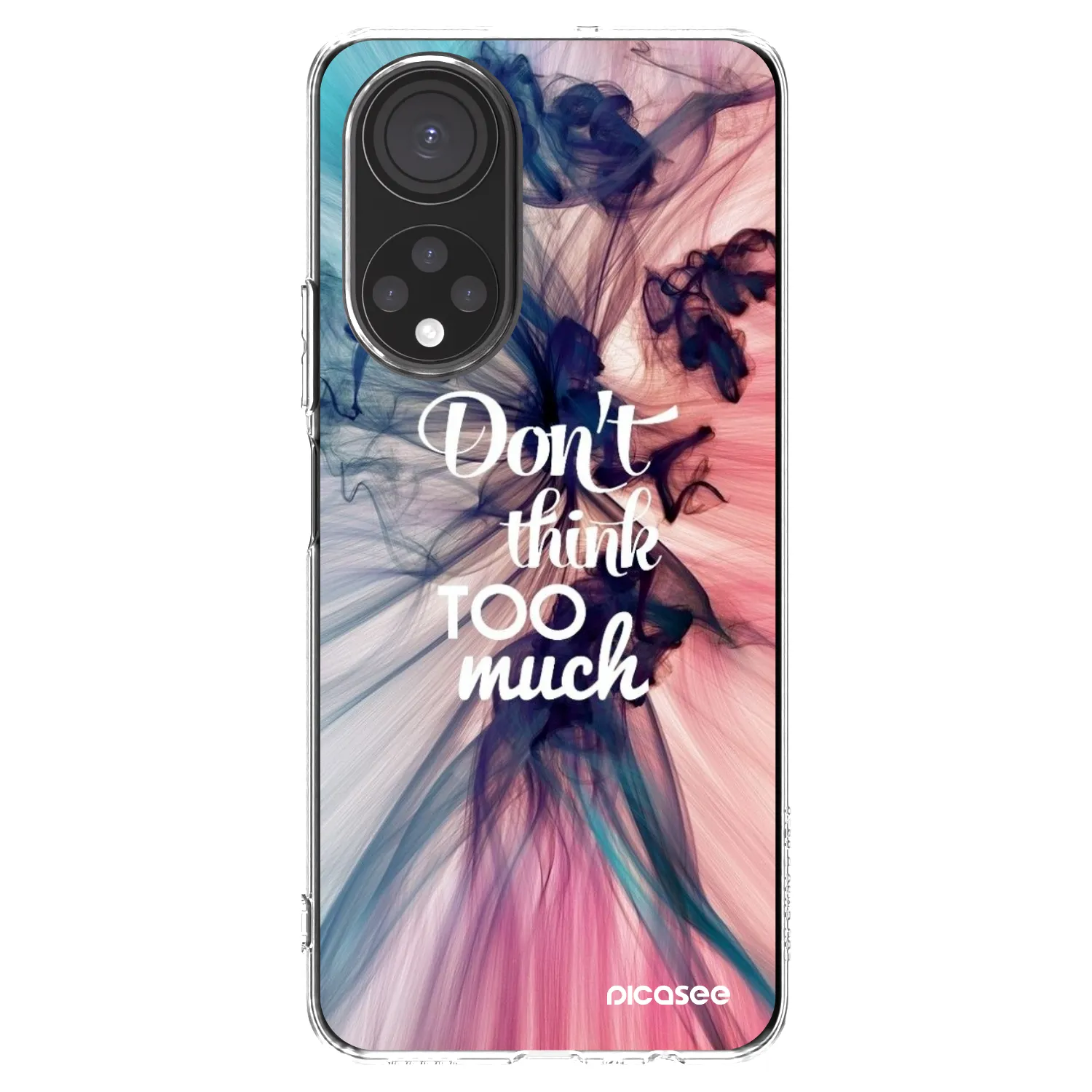 Picasee Honor X7 Hülle - Transparentes Silikon - Don't think TOO much