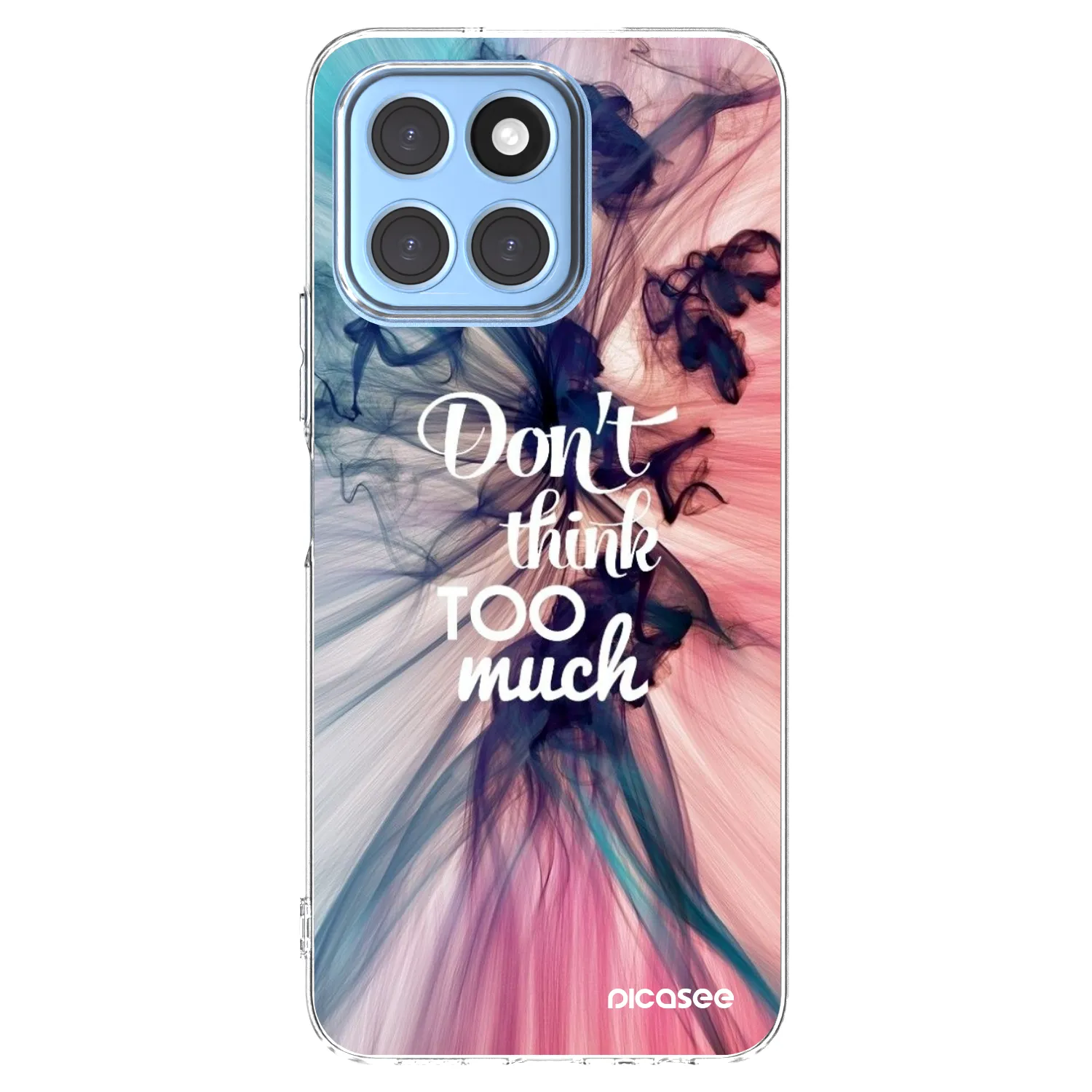 Picasee Honor X6 Hülle - Transparentes Silikon - Don't think TOO much