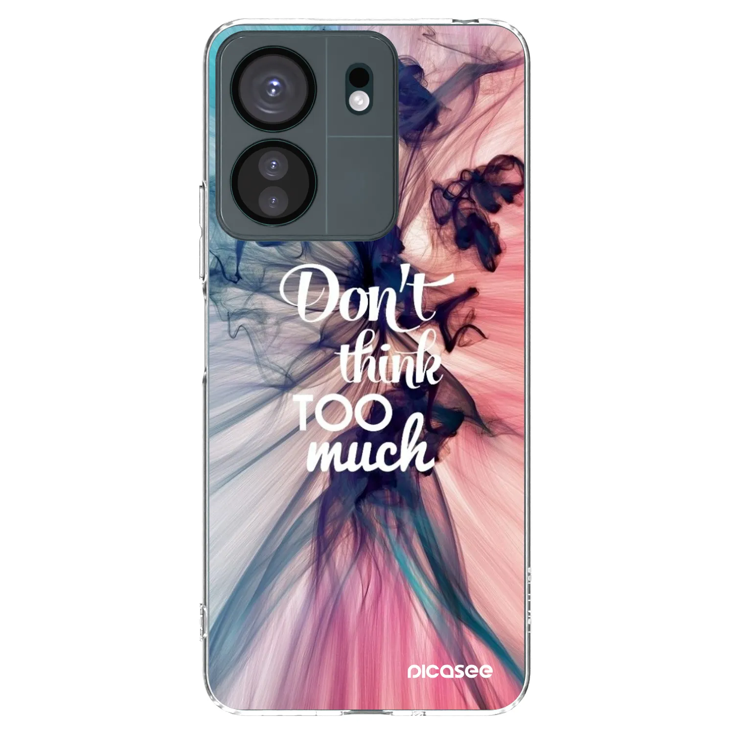 Picasee Xiaomi Redmi 13C 4G Hülle - Transparentes Silikon - Don't think TOO much