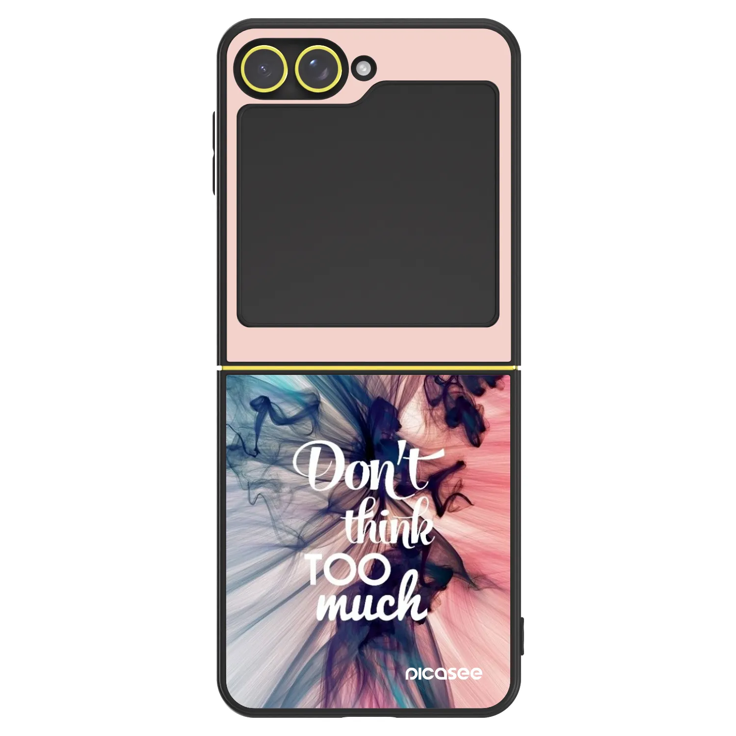 Picasee ULTIMATE CASE für Samsung Galaxy Z Flip5 5G - Don't think TOO much