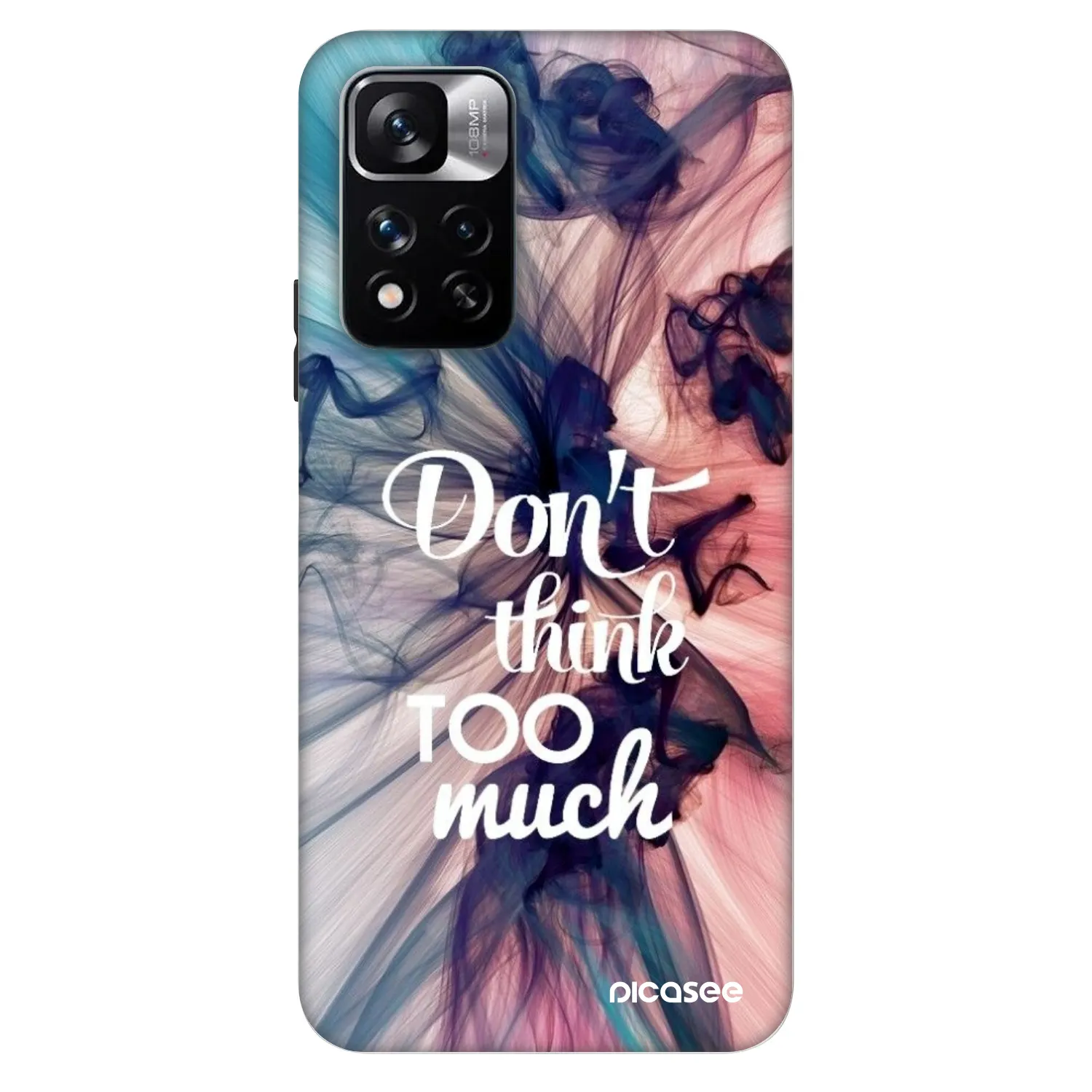 Picasee Fashion Case für Xiaomi Redmi Note 11 Pro - Don't think TOO much