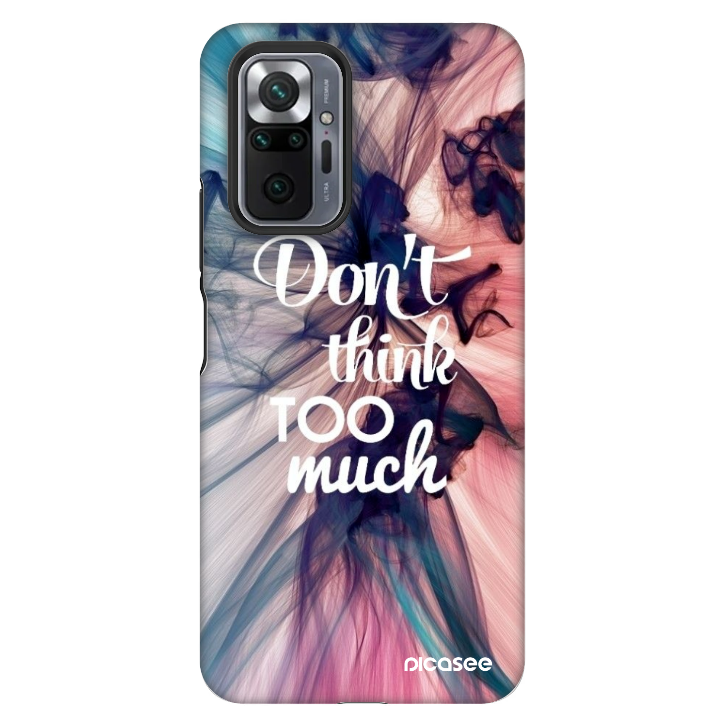Picasee Fashion Case für Xiaomi Redmi Note 10 Pro - Don't think TOO much