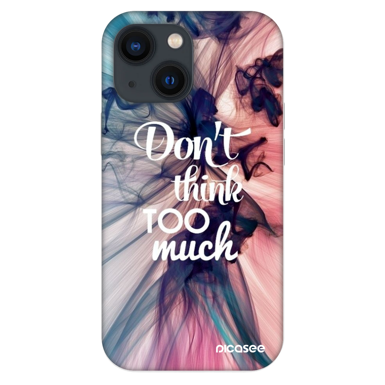 Picasee Fashion Case für Apple iPhone 13 mini - Don't think TOO much