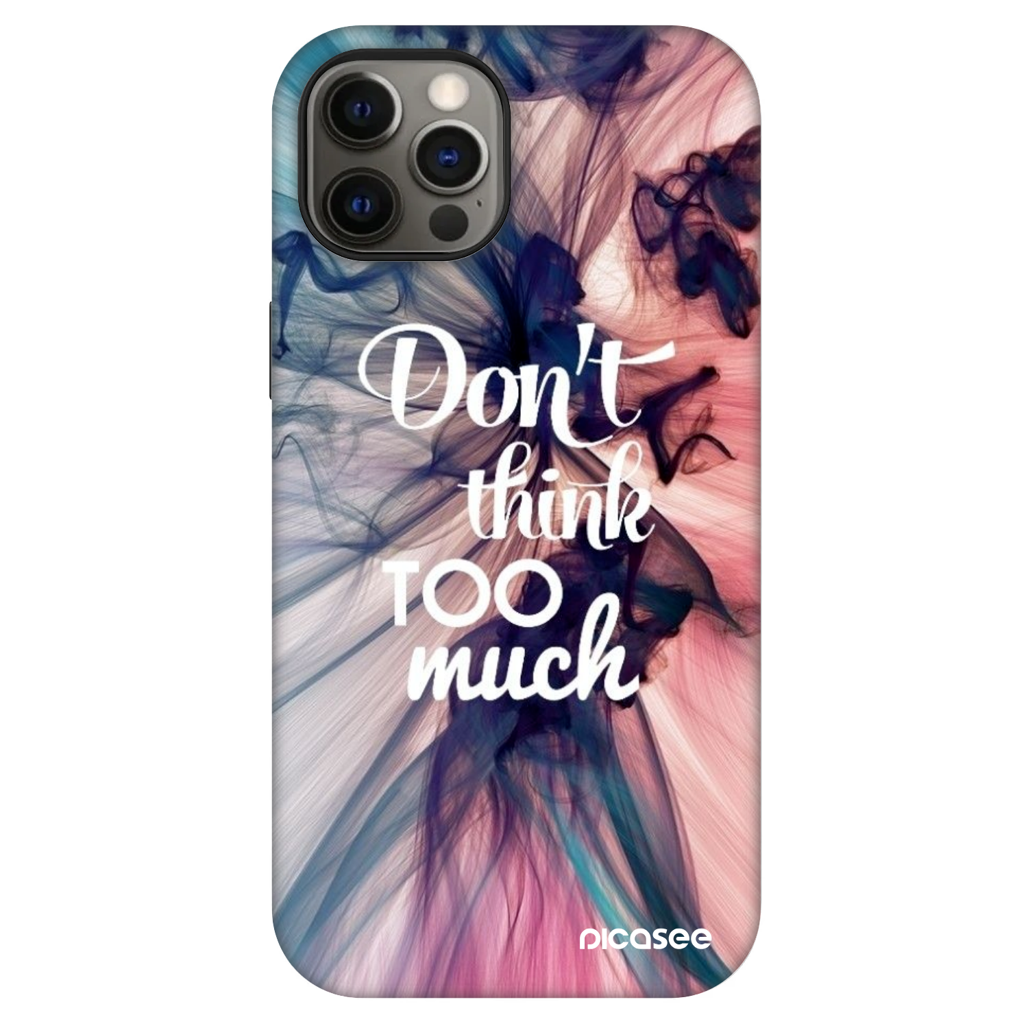 Picasee Fashion Case MagSafe für Apple iPhone 12 - Don't think TOO much