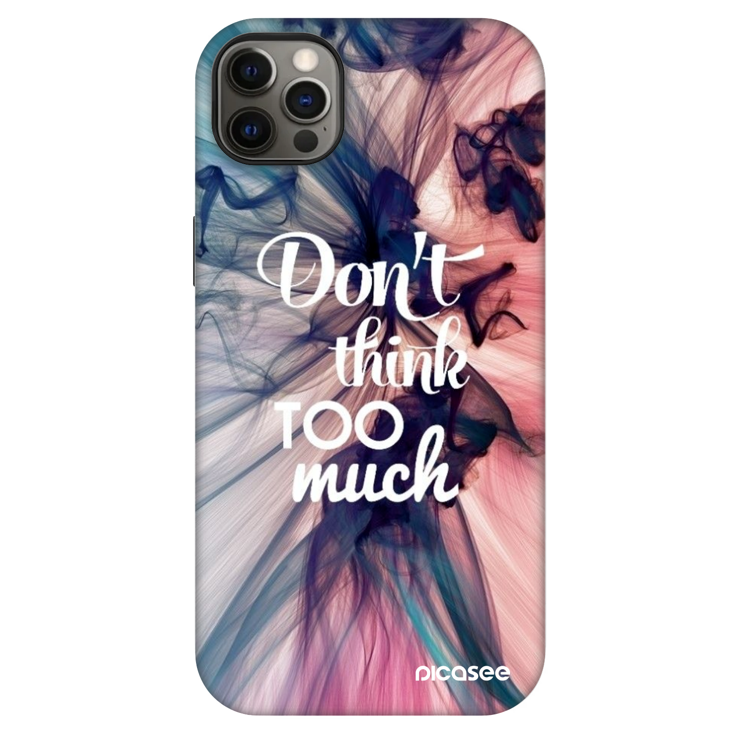 Picasee Fashion Case MagSafe für Apple iPhone 12 Pro Max - Don't think TOO much
