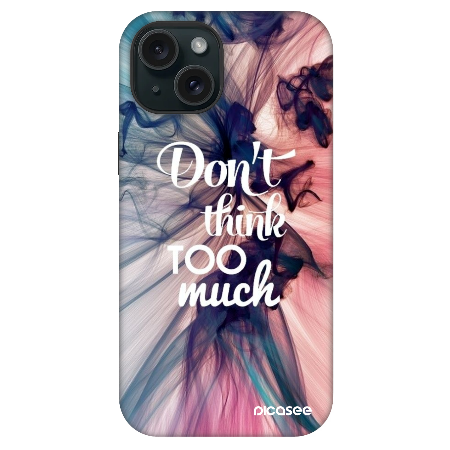 Picasee Fashion Case MagSafe für Apple iPhone 15 - Don't think TOO much