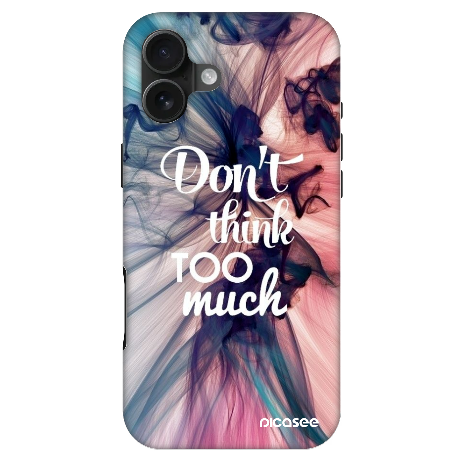 Picasee Fashion Case MagSafe für Apple iPhone 16 Plus - Don't think TOO much
