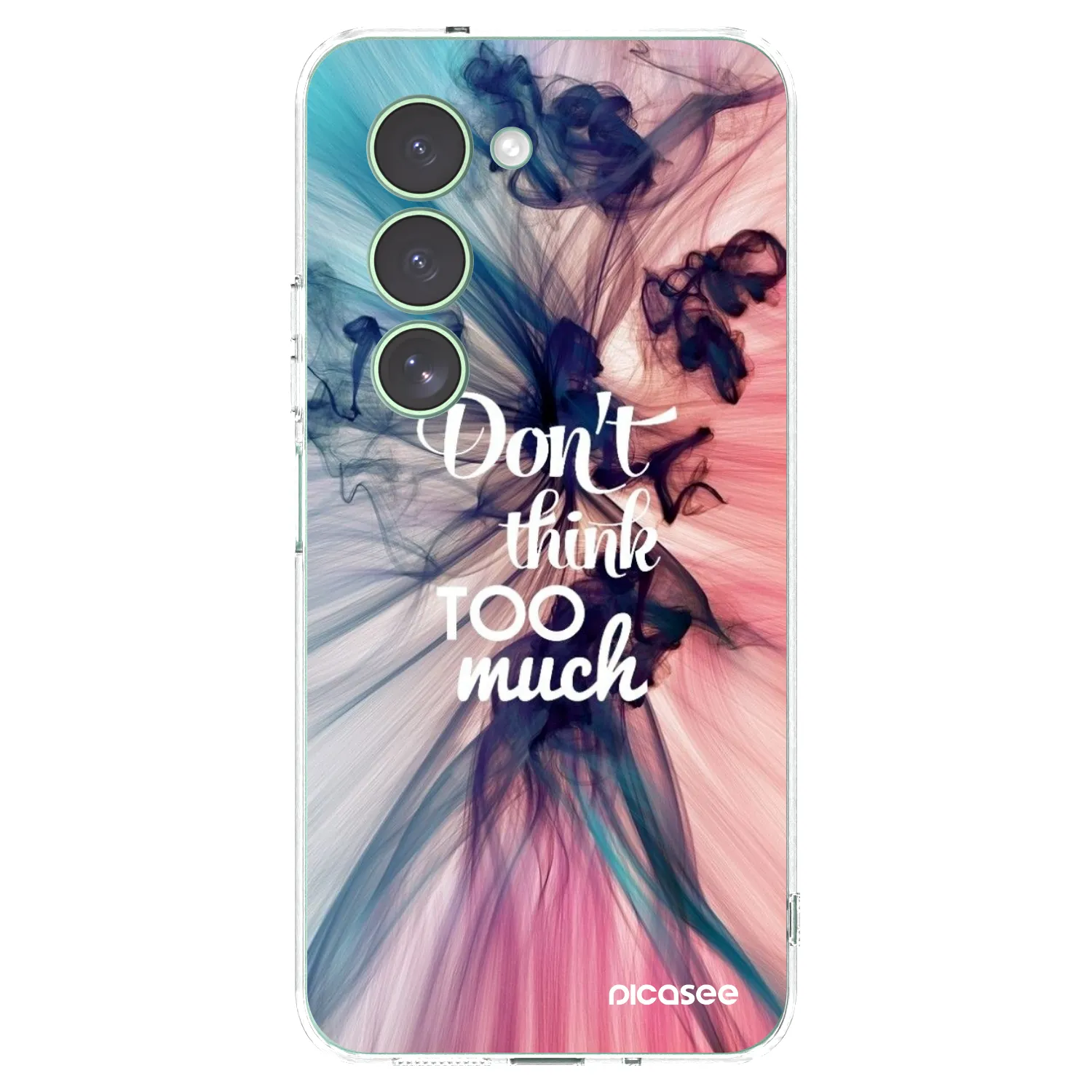 Picasee Xiaomi Redmi 15 5G Hülle - Transparentes Silikon - Don't think TOO much