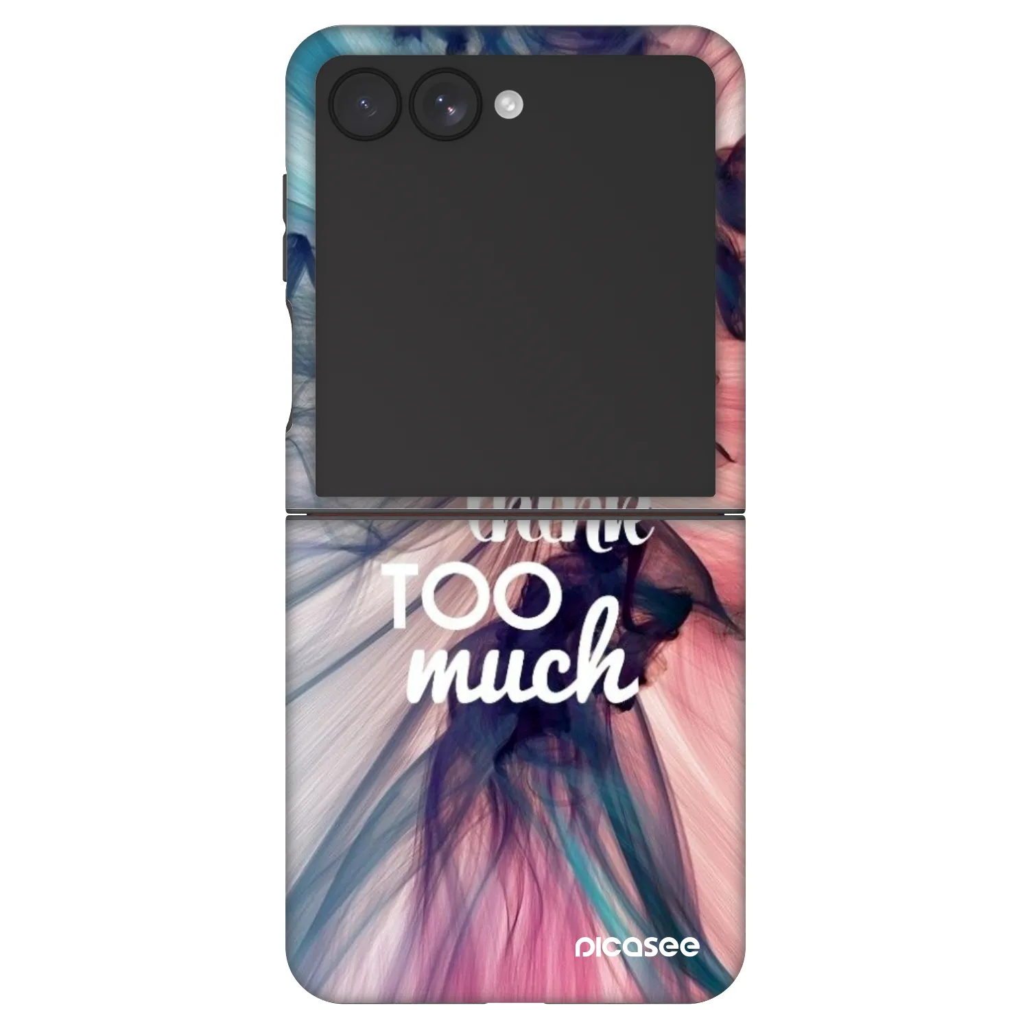 Picasee Fashion Case für Samsung Galaxy Z Flip7 5G - Don't think TOO much