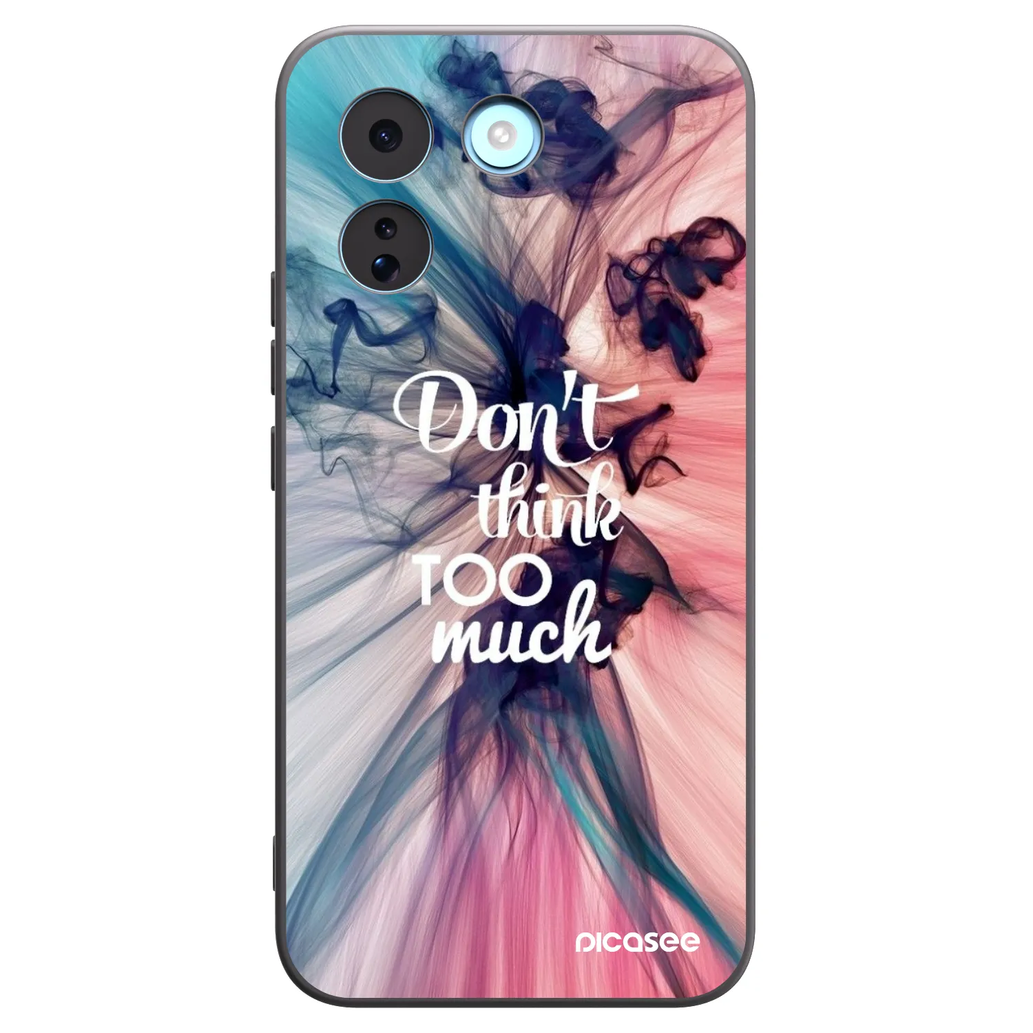 Picasee Xiaomi Redmi Note 17 Pro MAX 5G Hülle - Schwarzes Silikon - Don't think TOO much
