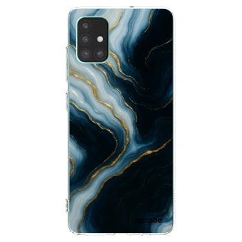 Picasee Samsung Galaxy M51 M515F Hülle - Transparentes Silikon - Luna