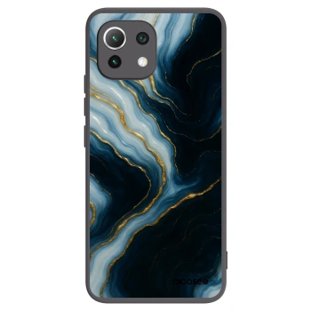 Picasee Xiaomi Mi 11 Lite Hülle - Schwarzes Silikon - Luna