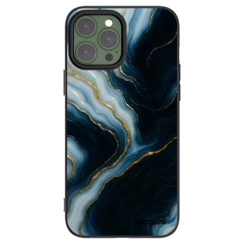 Picasee Apple iPhone 13 Pro Max Hülle - Schwarzes Silikon - Luna