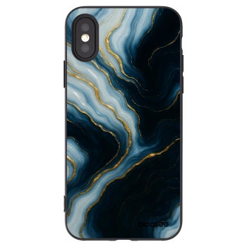 Picasee Apple iPhone X/XS Hülle - Schwarzes Silikon - Luna