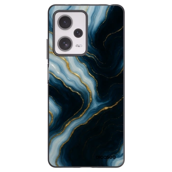 Picasee Xiaomi Redmi Note 12 Pro+ 5G Hülle - Schwarzes Silikon - Luna