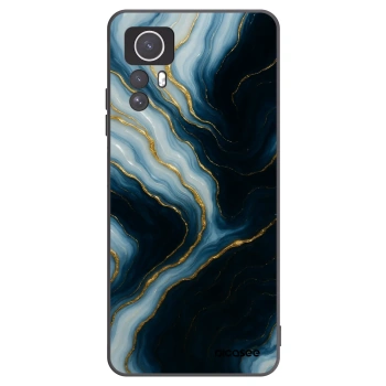 Picasee Xiaomi Redmi Note 12S Hülle - Schwarzes Silikon - Luna