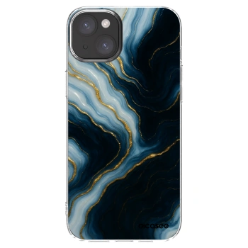 Picasee Apple iPhone 15 Plus Hülle - Transparentes Silikon - Luna